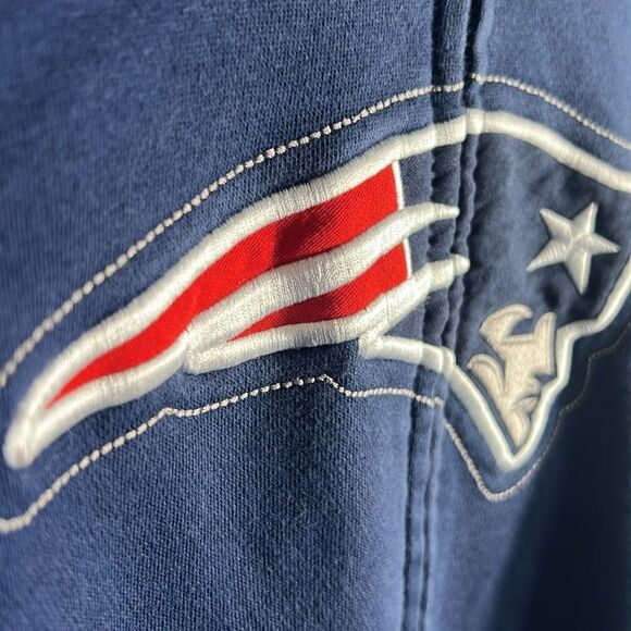 🔥🏈 NEW ENGLAND PATRIOTS NFL Full Zip Hoodie Sweatshirt Size Large - PERFECT - Picture 6 of 9